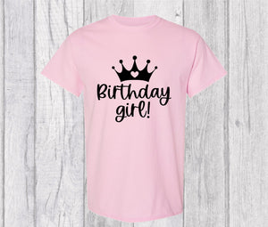 Birthday Girl T-shirt -  Birthday Girl Graphic T-shirt