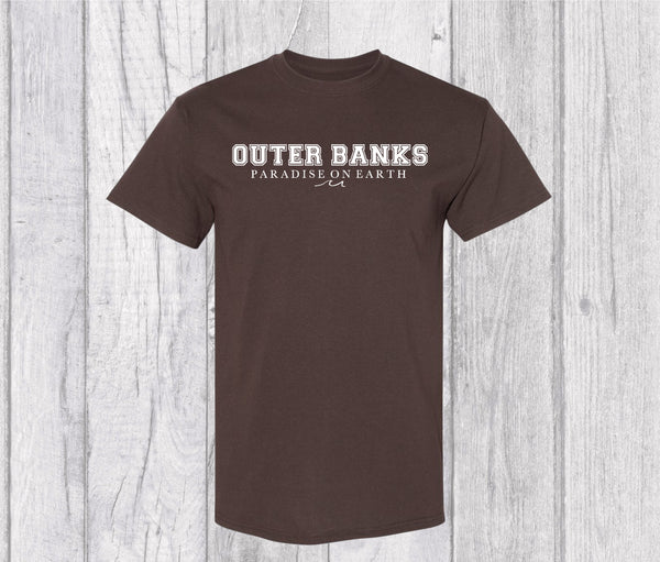 Outer Banks Paradise On Earth T-shirt -  The Outer Banks Graphic T-shirt