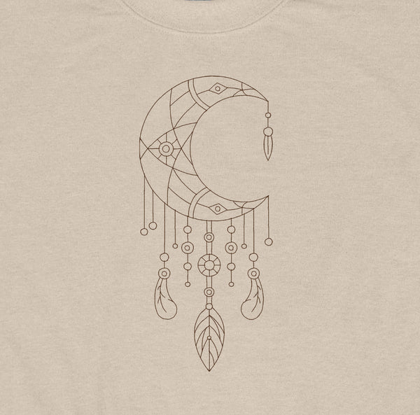 Dream Catcher Boho Mystical Embroidered Crewneck