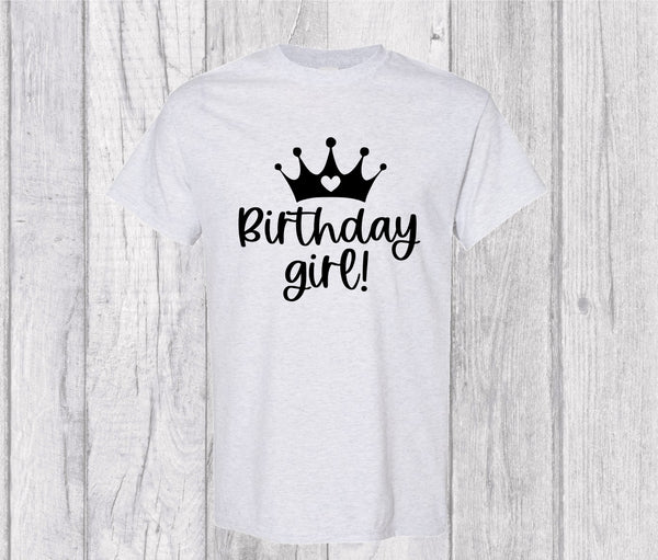 Birthday Girl T-shirt -  Birthday Girl Graphic T-shirt