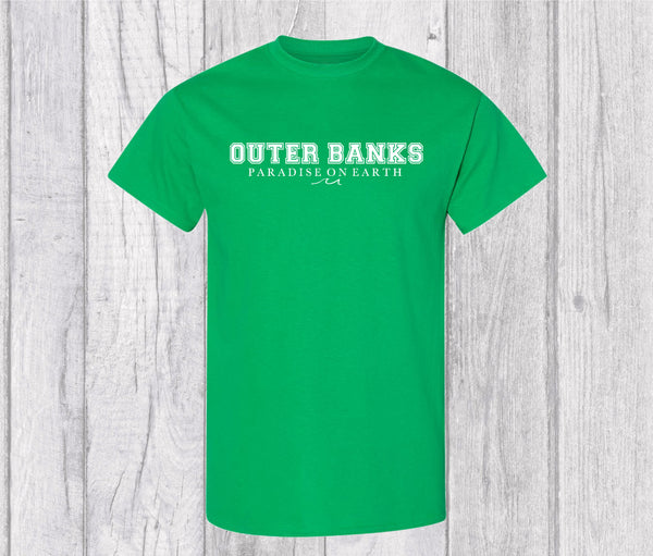 Outer Banks Paradise On Earth T-shirt -  The Outer Banks Graphic T-shirt