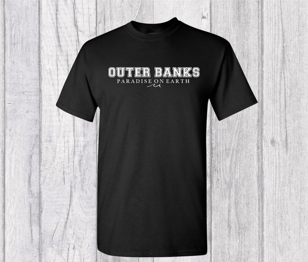 Outer Banks Paradise On Earth T-shirt -  The Outer Banks Graphic T-shirt