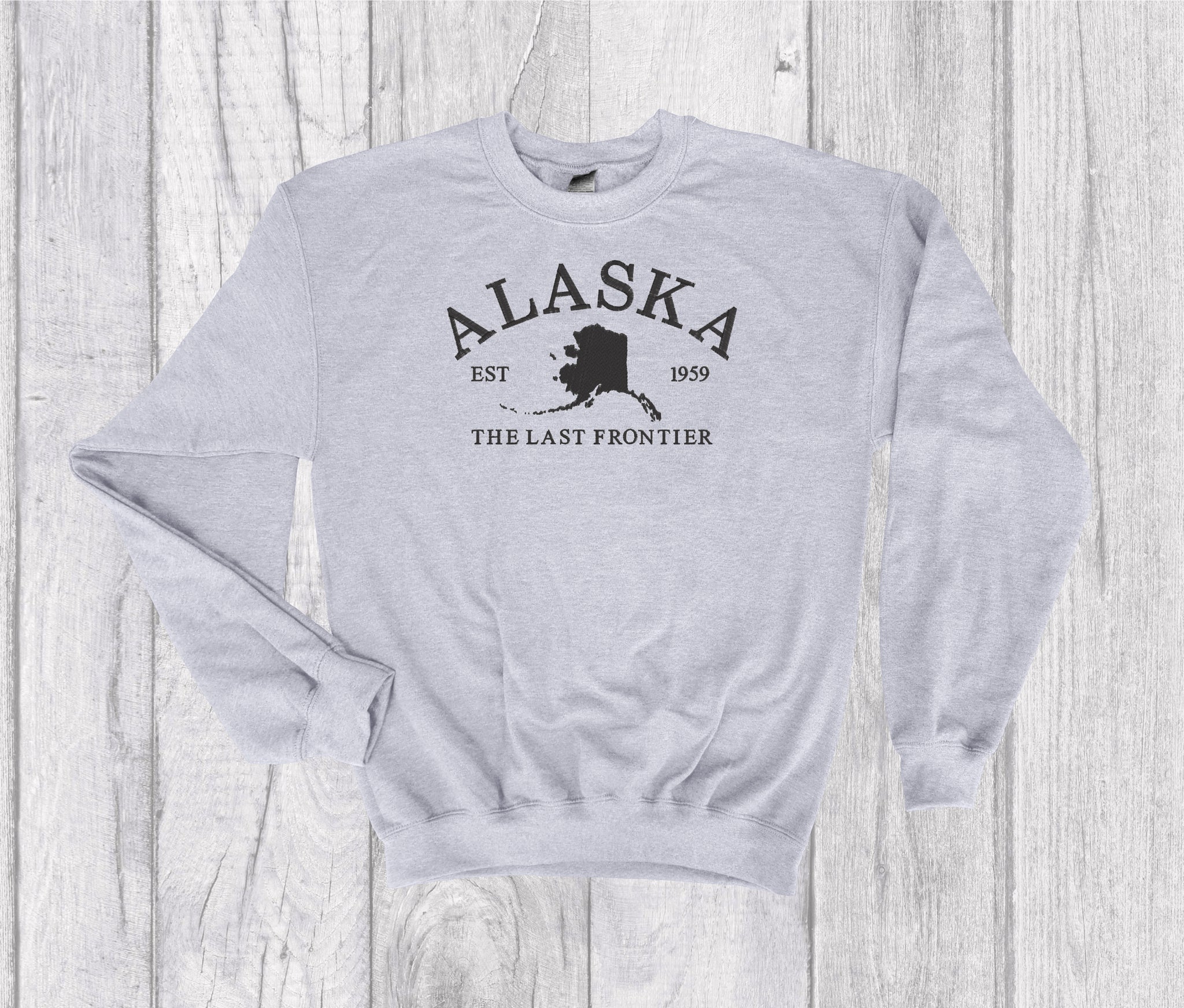 Vintage Alaska The Final Frontier Embroidery