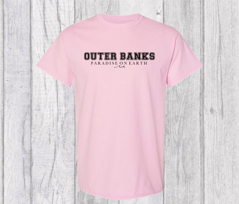 Outer Banks Paradise On Earth T-shirt -  The Outer Banks Graphic T-shirt